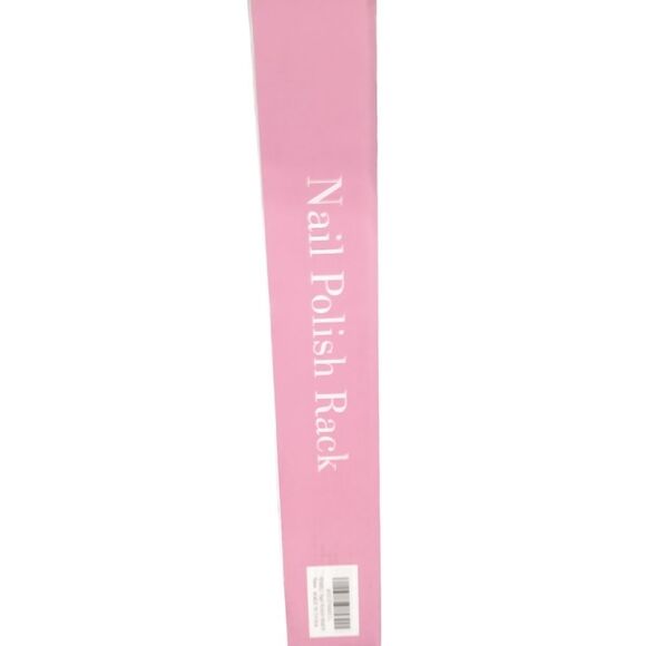 NIUBEE 6 Pack Nail Polish Rack Wall Mounted white/NIB - Picture 3 of 5